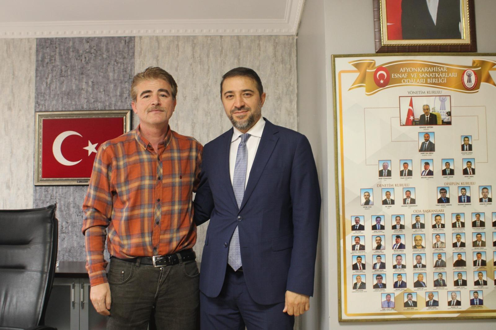 Dr. Ersan Özgür, Kahveciler ve Çay Ocakları Odası