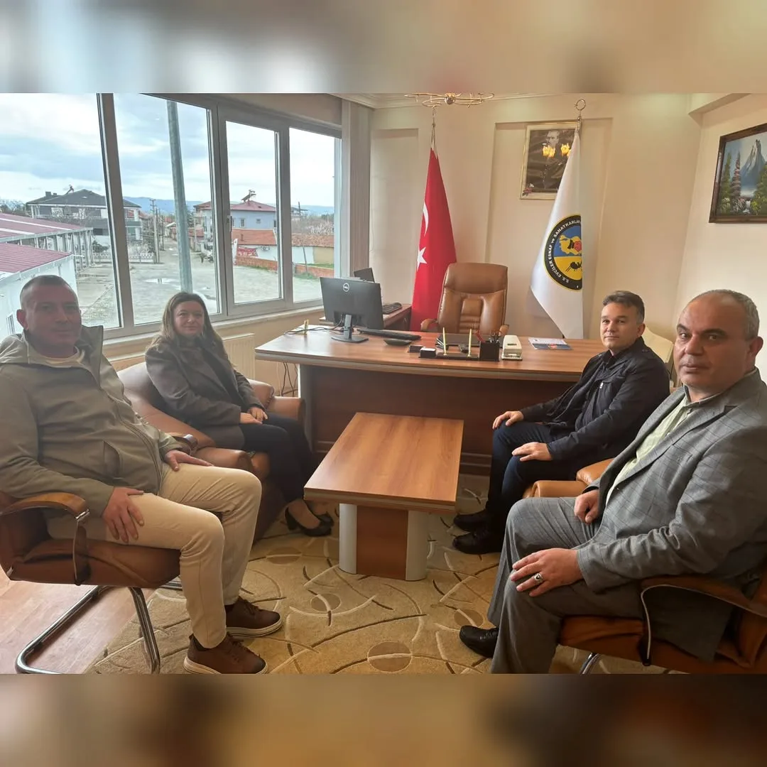 Evciler Esnaf ve Sanatkârlar Odası Başkanı Salih Çetinkaya'ya Hayırlı Olsun Ziyareti