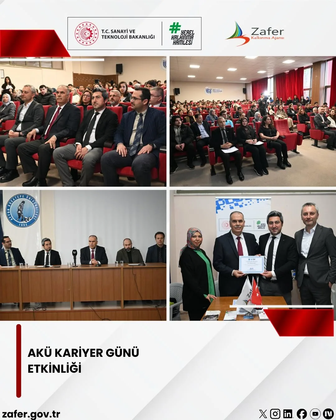 Afyon Kocatepe Üniversitesi İktisadi ve İdari Bilimler Fakültesi Kariyer Günü Programı