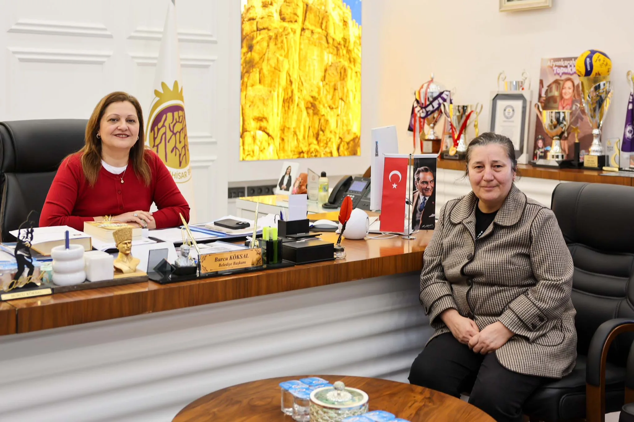 Mahalle Muhtarları Görüştü