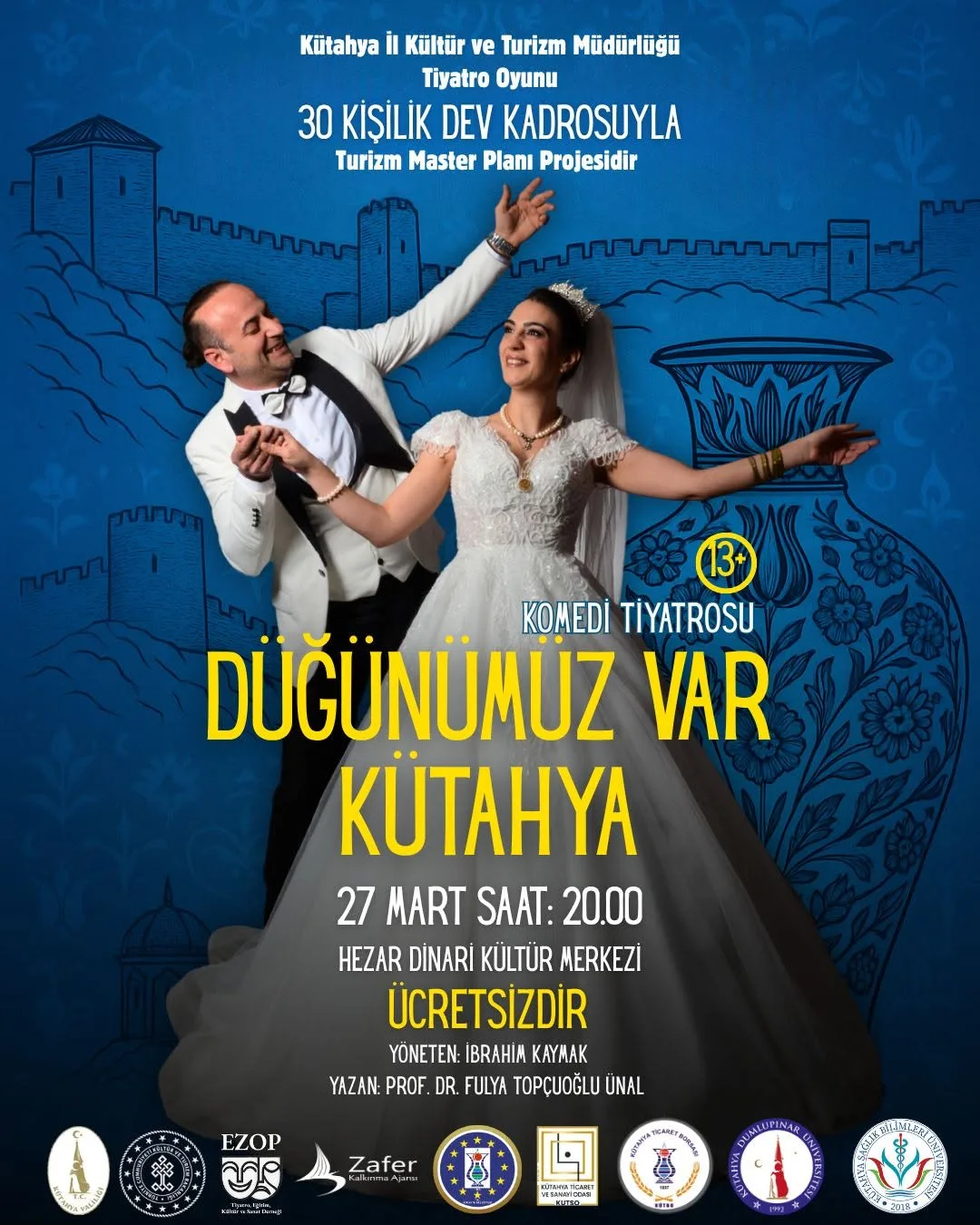 Kütahya’da Kültür ve Sanat Dolu Bir Etkinlik: Düğünümüz Var Kütahya