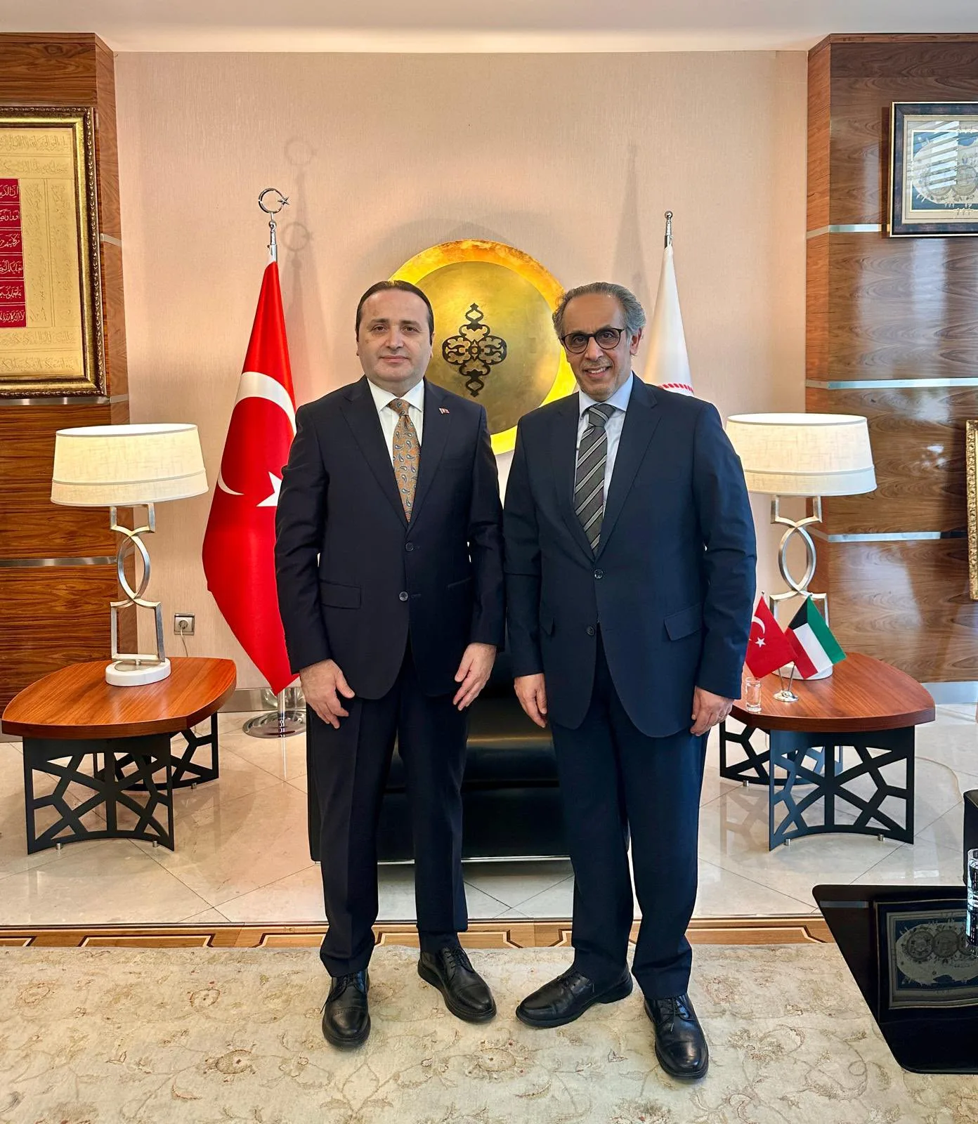 Ticaret Bakan Yardımcısı Kuveyt Büyükelçisi'ni Kabul Etti