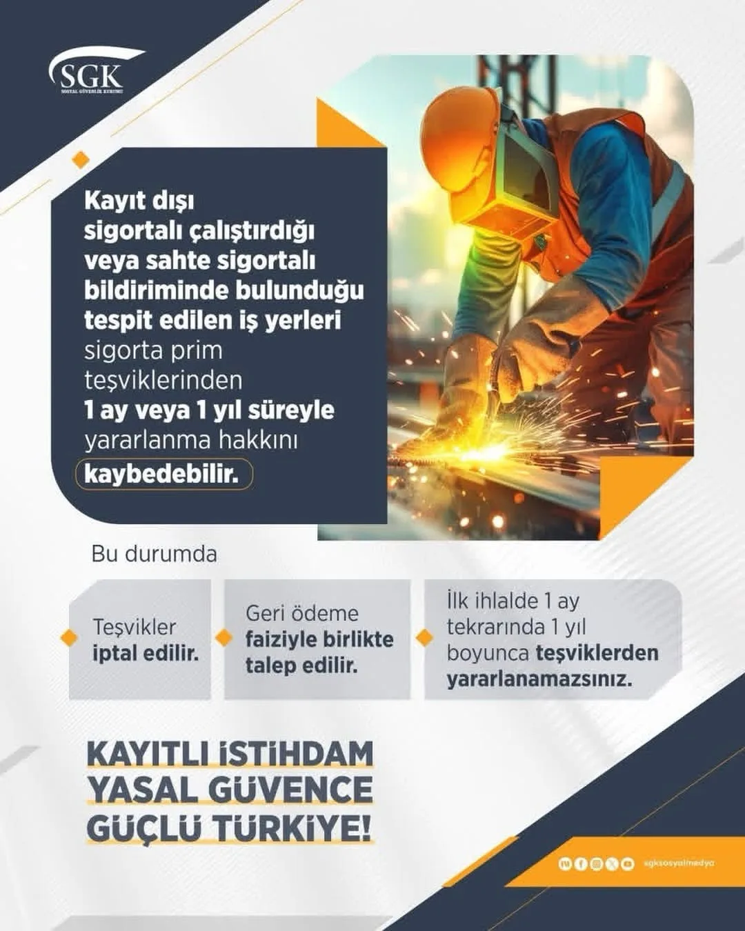 İş Yerlerinde Sigortalı Çalışanları Göstermeyenler Teşviklerden Yararlanamayacak