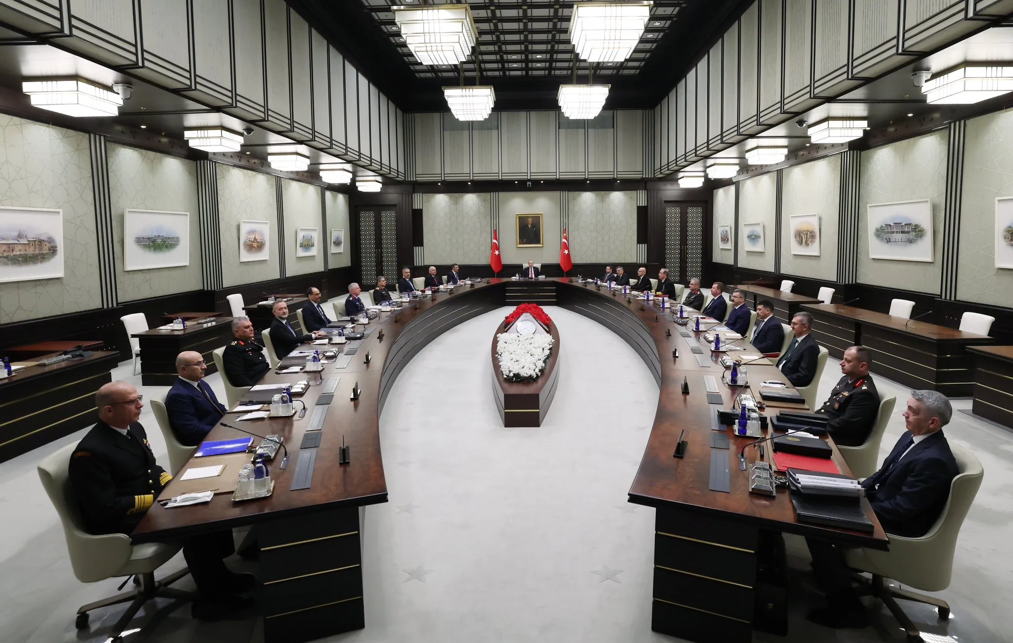 MGK, Cumhurbaşkanı Erdoğan başkanlığında toplandı