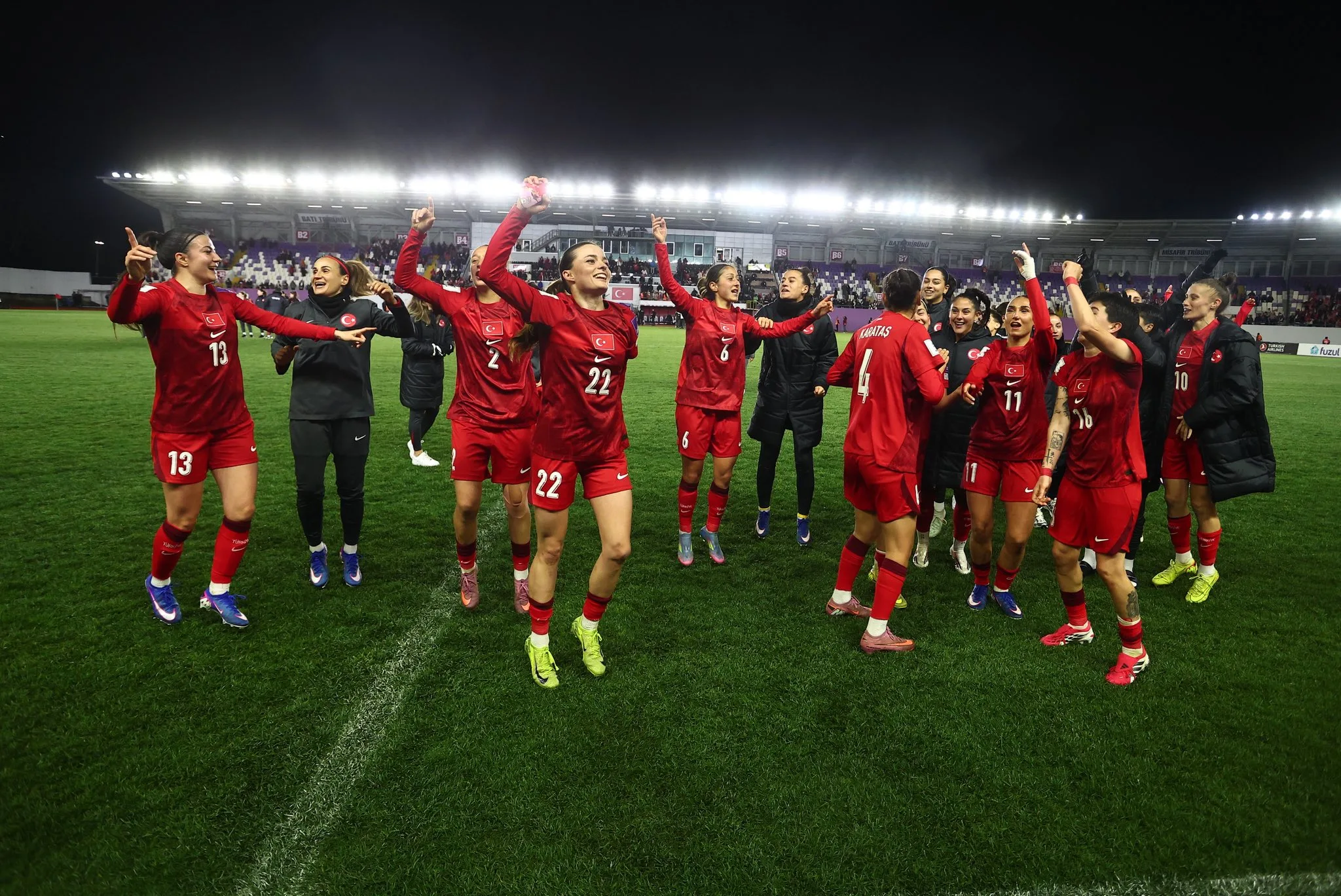 Kadın Milli Takım, FIFA sıralamasında 51. sıraya yükseldi