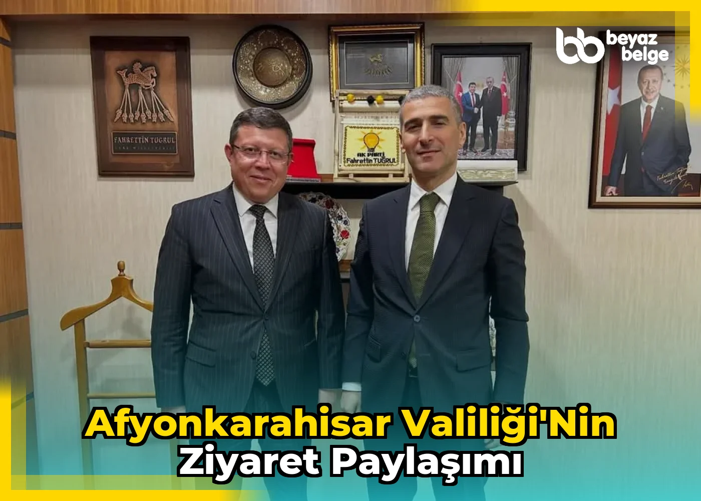 Afyonkarahisar Valiliği'nin Ziyaret Paylaşımı