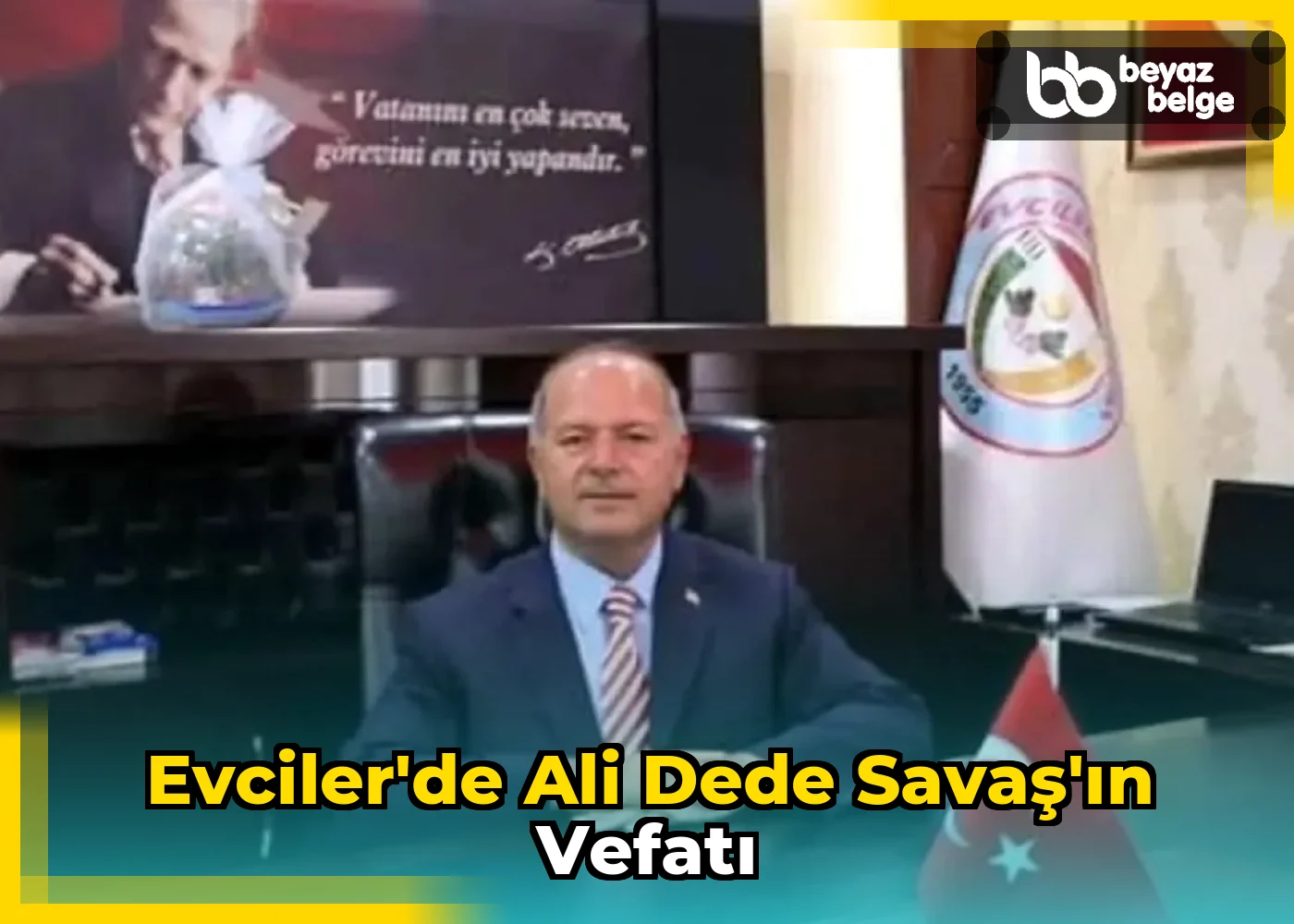 Evciler'de Ali Dede Savaş'ın Vefatı