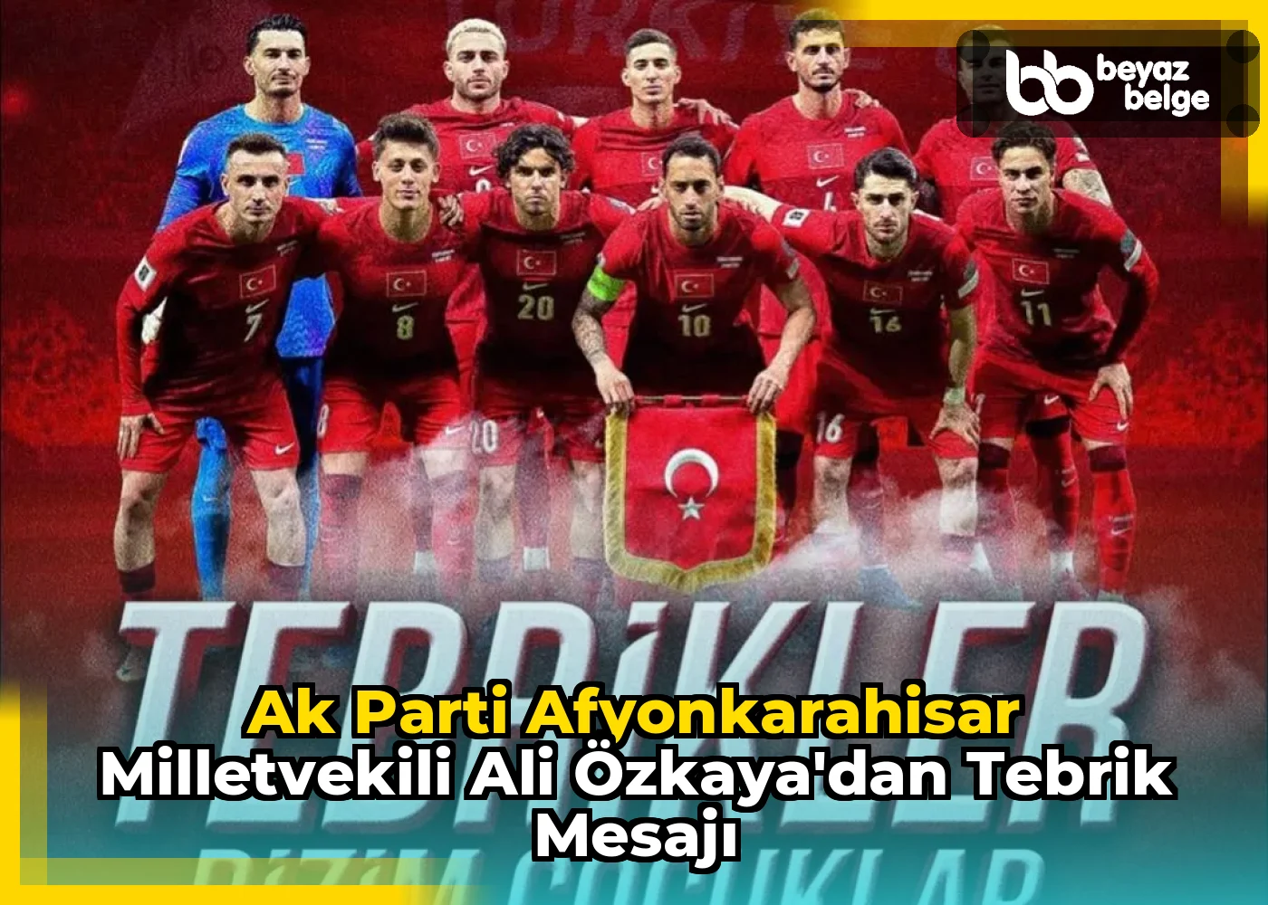 Ak Parti Afyonkarahisar Milletvekili Ali Özkaya'dan Tebrik Mesajı