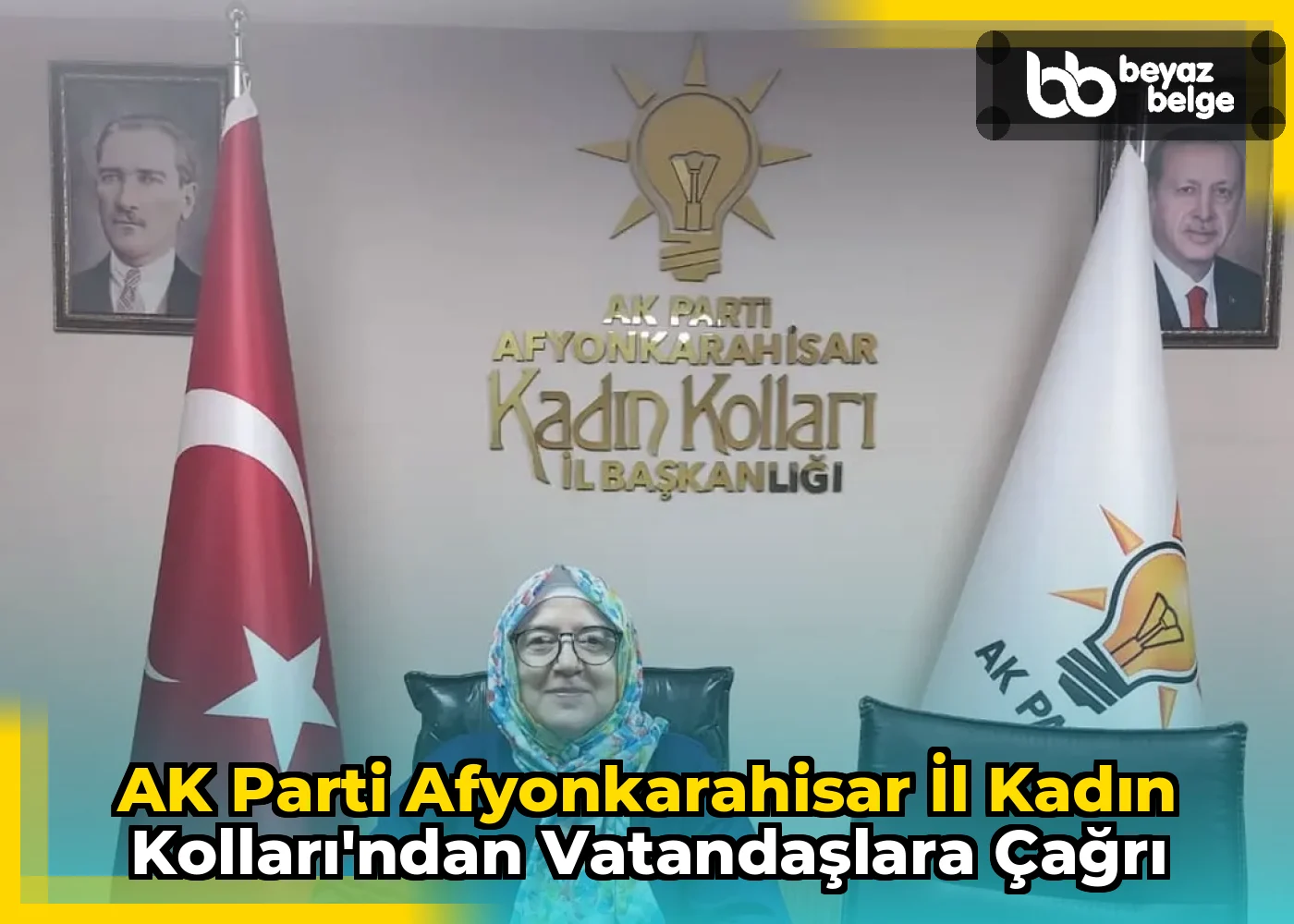 AK Parti Afyonkarahisar İl Kadın Kolları'ndan Vatandaşlara Çağrı