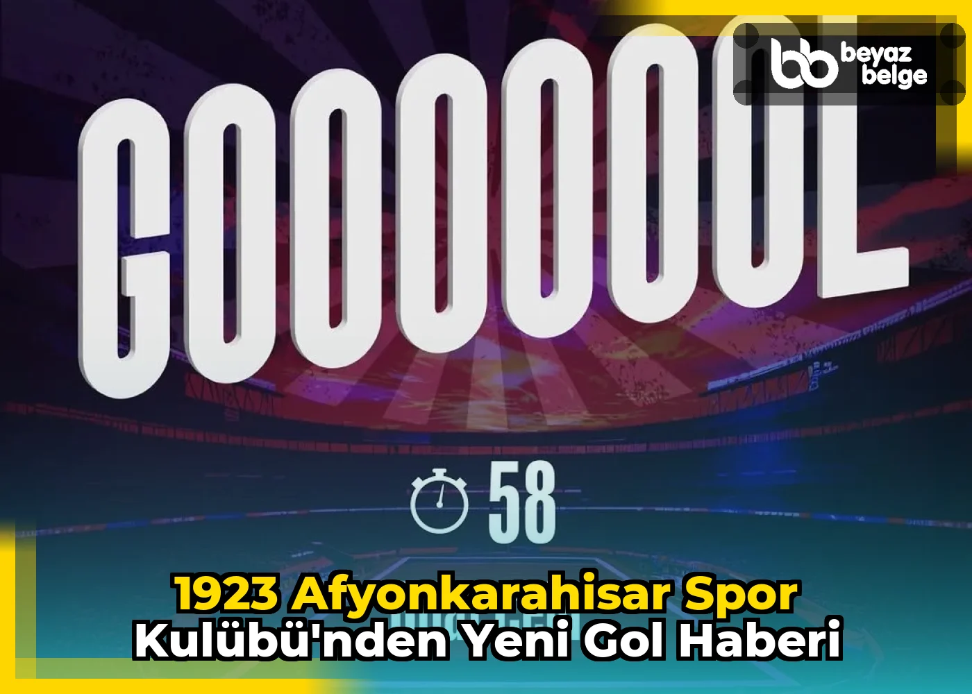 1923 Afyonkarahisar Spor Kulübü'nden Yeni Gol Haberi