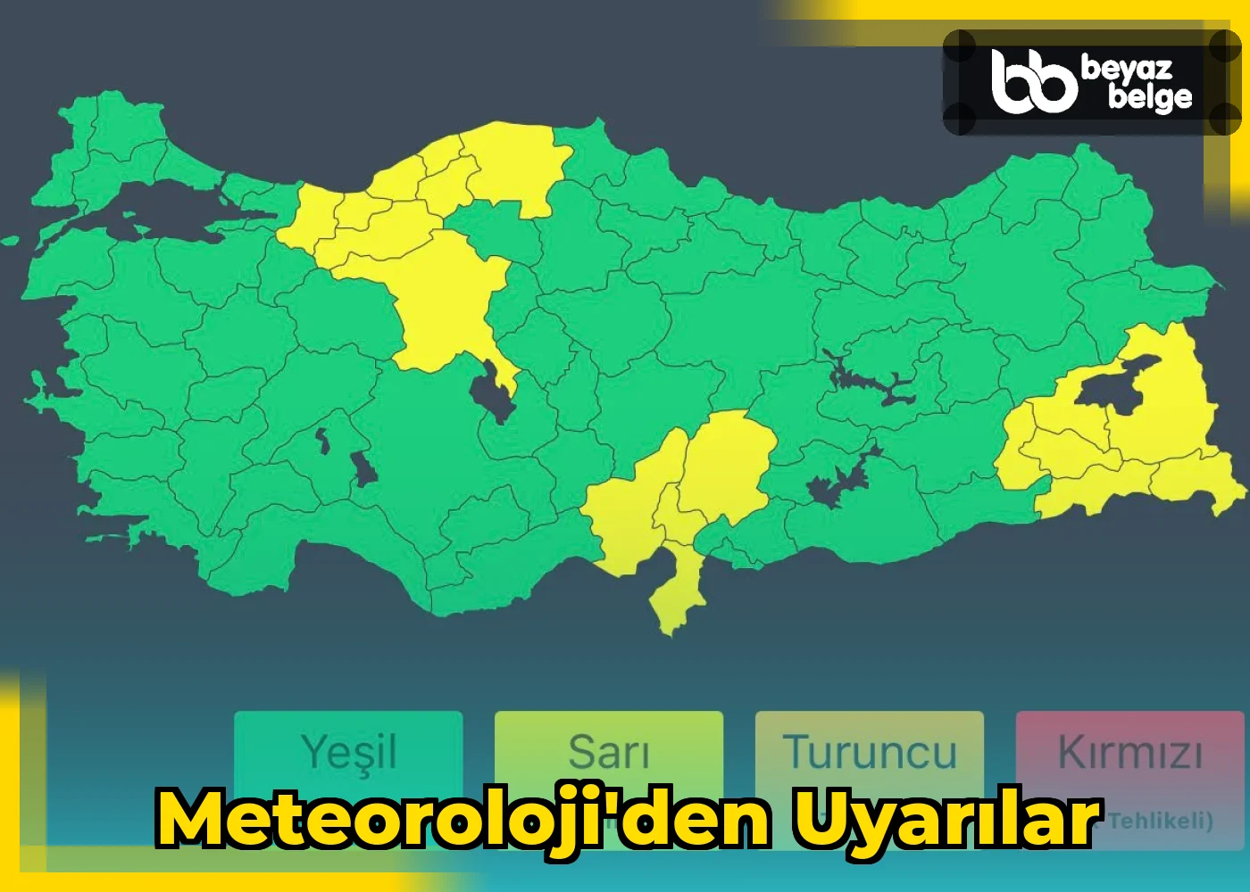 Meteoroloji'den Uyarılar