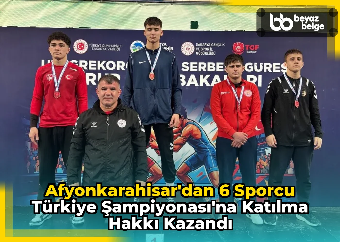 Afyonkarahisar'dan 6 Sporcu Türkiye Şampiyonası'na Katılma Hakkı Kazandı
