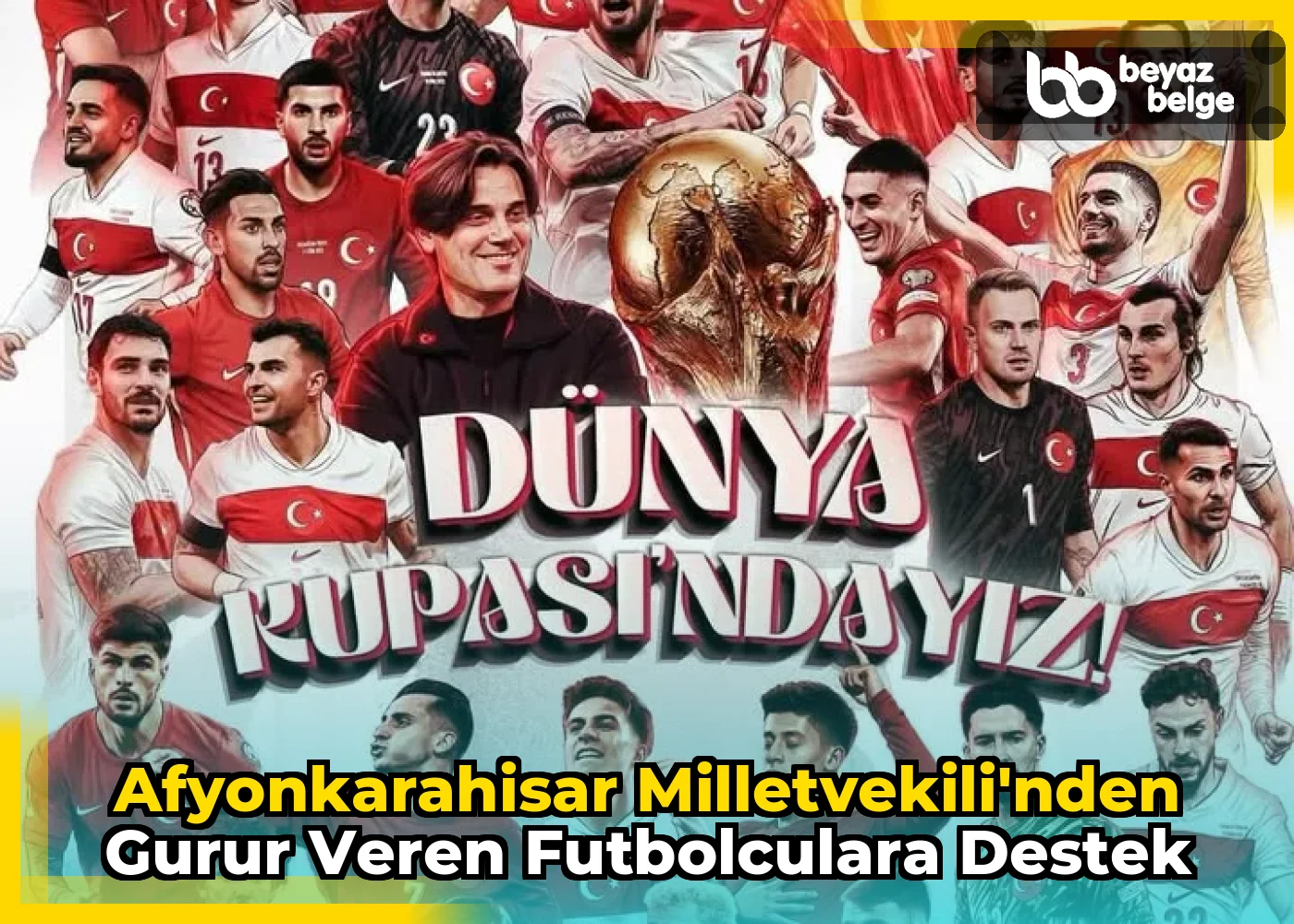 Afyonkarahisar Milletvekili'nden Gurur Veren Futbolculara Destek