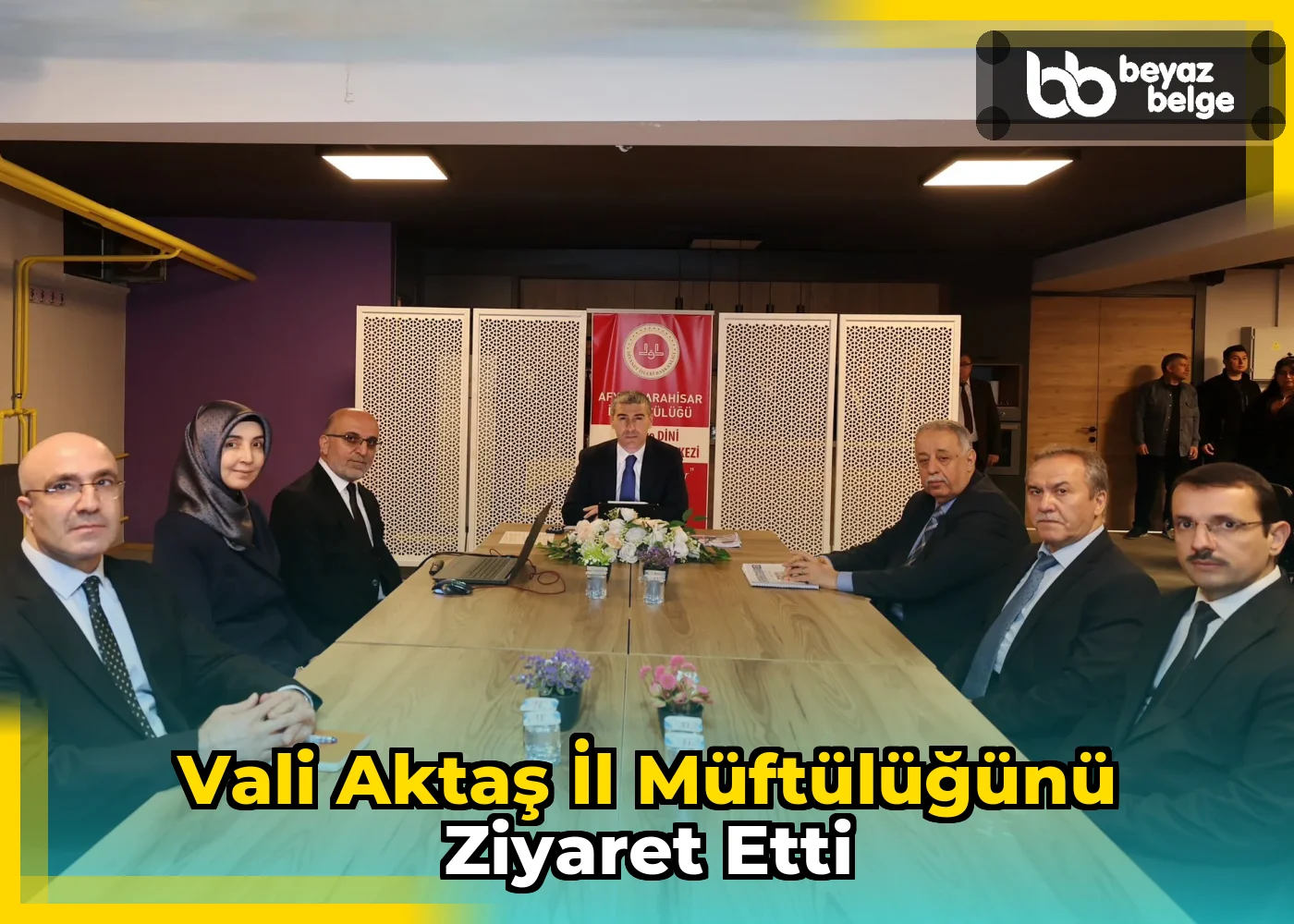 Vali Aktaş İl Müftülüğünü Ziyaret Etti