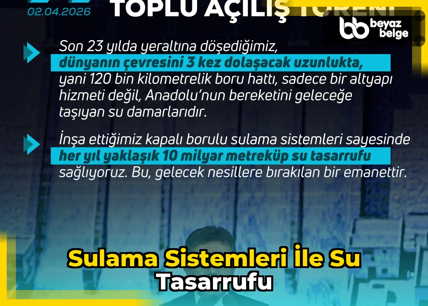 Sulama Sistemleri ile Su Tasarrufu