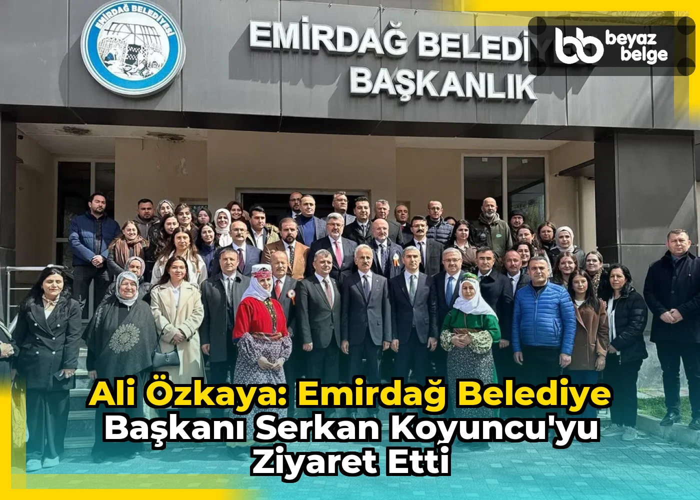 Ali Özkaya: Emirdağ Belediye Başkanı Serkan Koyuncu'yu Ziyaret Etti