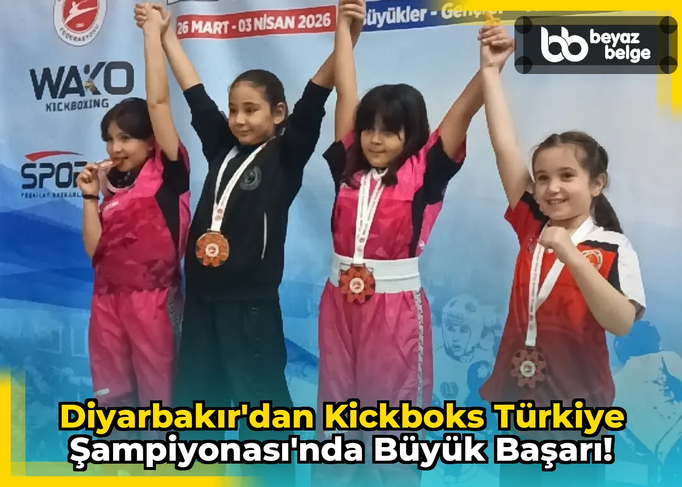 Diyarbakır'dan Kickboks Türkiye Şampiyonası'nda Büyük Başarı!