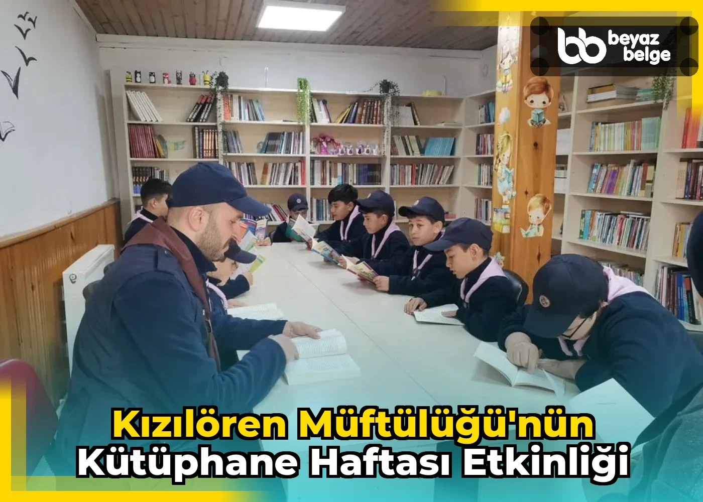 Kızılören Müftülüğü'nün Kütüphane Haftası Etkinliği
