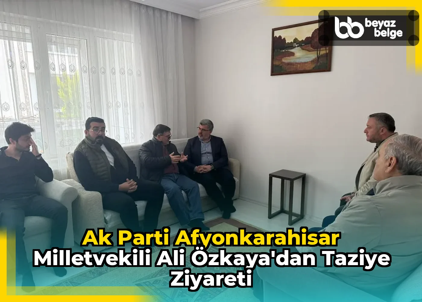 Ak Parti Afyonkarahisar Milletvekili Ali Özkaya'dan Taziye Ziyareti