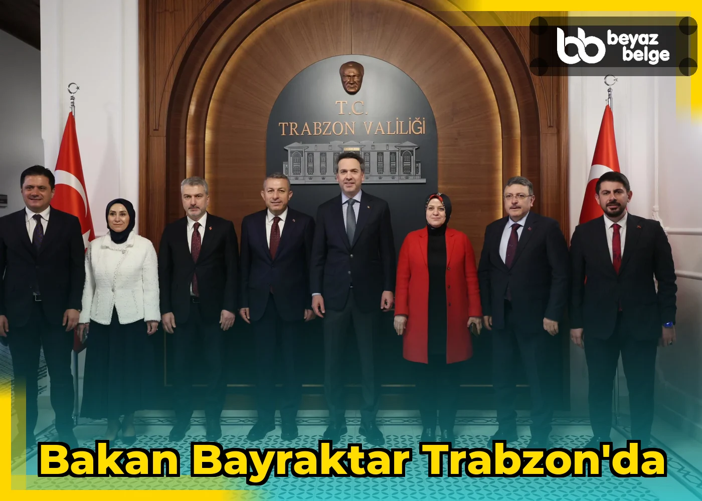 Bakan Bayraktar Trabzon'da