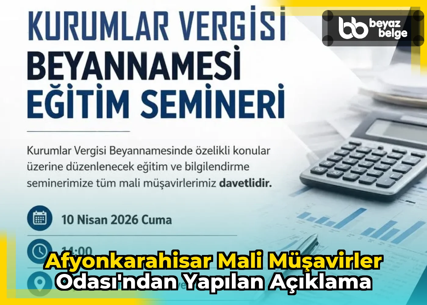 Afyonkarahisar Mali Müşavirler Odası'ndan Yapılan Açıklama