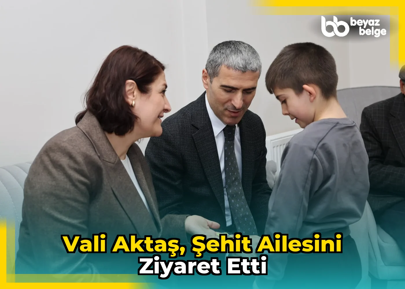 Vali Aktaş, Şehit Ailesini Ziyaret Etti