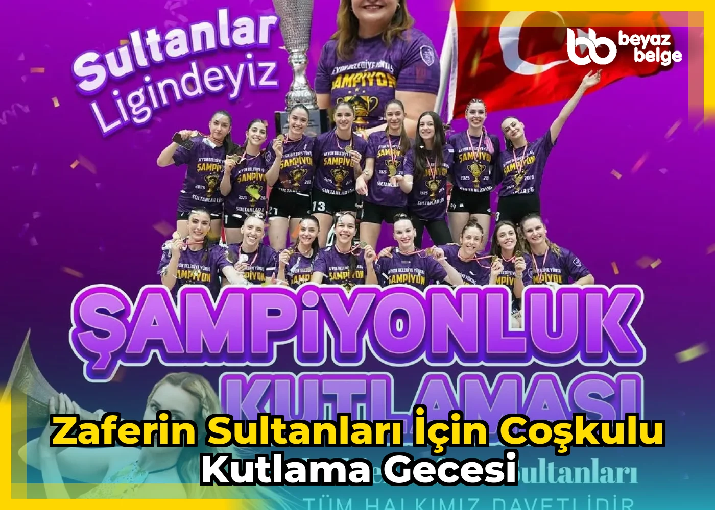 Zaferin Sultanları İçin Coşkulu Kutlama Gecesi