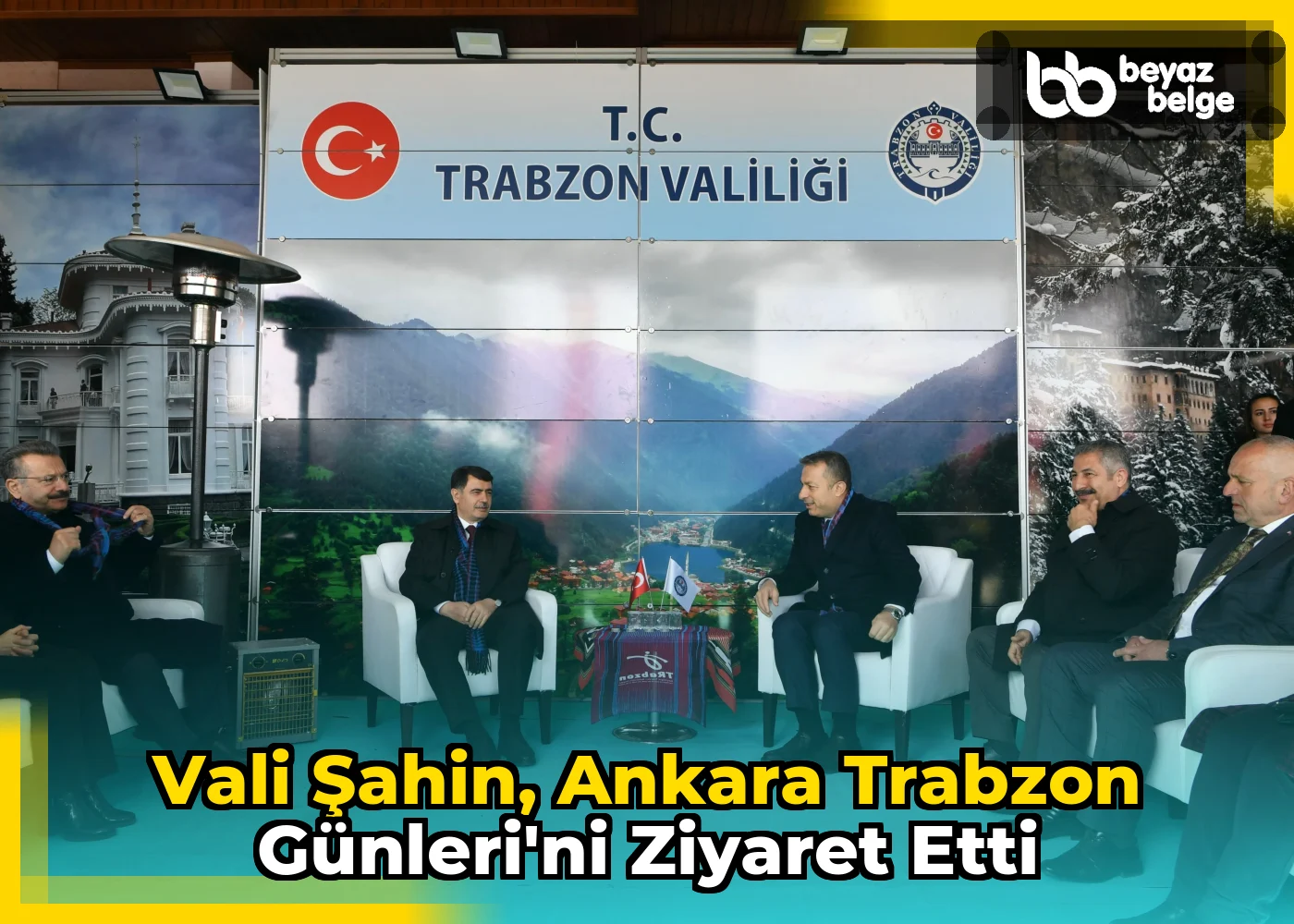 Vali Şahin, Ankara Trabzon Günleri'ni ziyaret etti