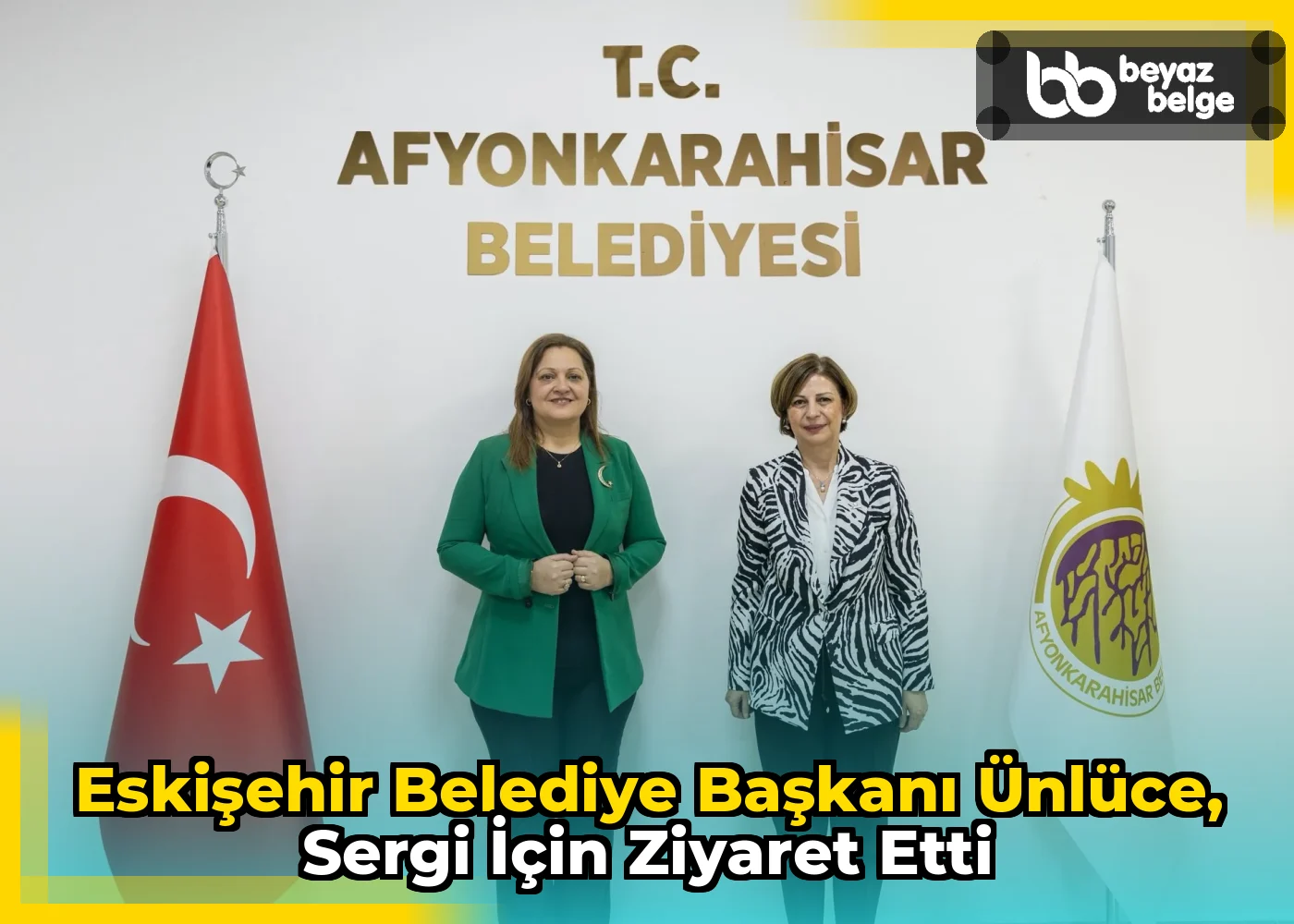 Eskişehir Belediye Başkanı Ünlüce, sergi için ziyaret etti