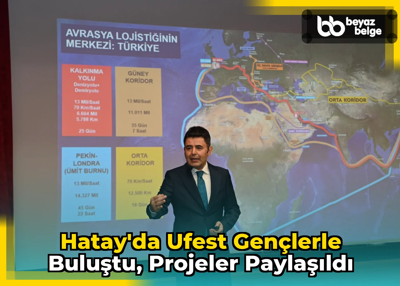 Hatay'da UFest gençlerle buluştu, projeler paylaşıldı