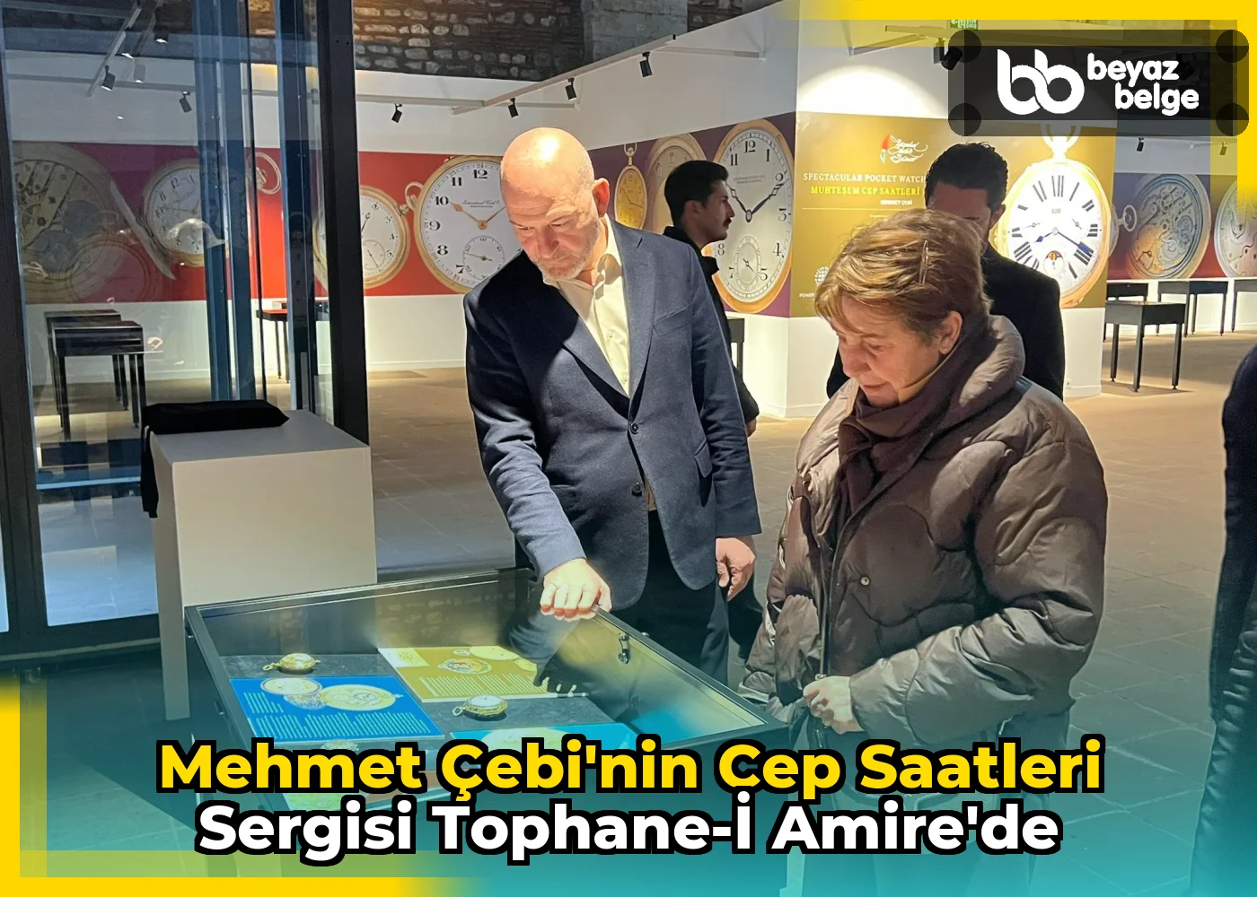 Mehmet Çebi'nin Cep Saatleri Sergisi Tophane-i Amire'de