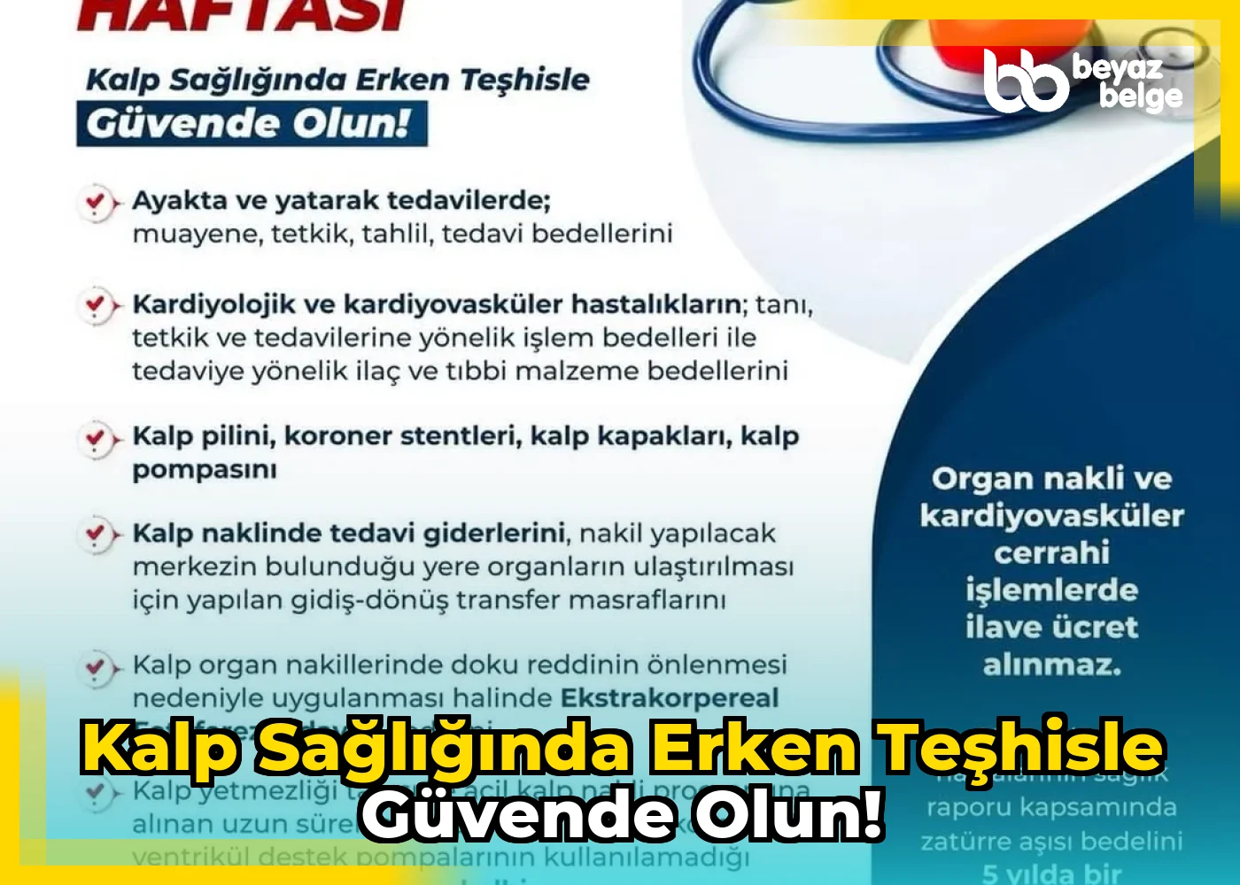 Kalp Sağlığında Erken Teşhisle Güvende Olun!