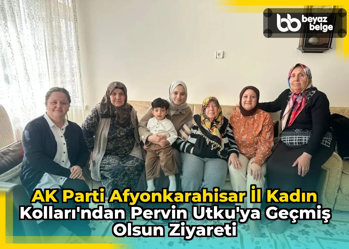 AK Parti Afyonkarahisar İl Kadın Kolları'ndan Pervin Utku'ya Geçmiş Olsun Ziyareti