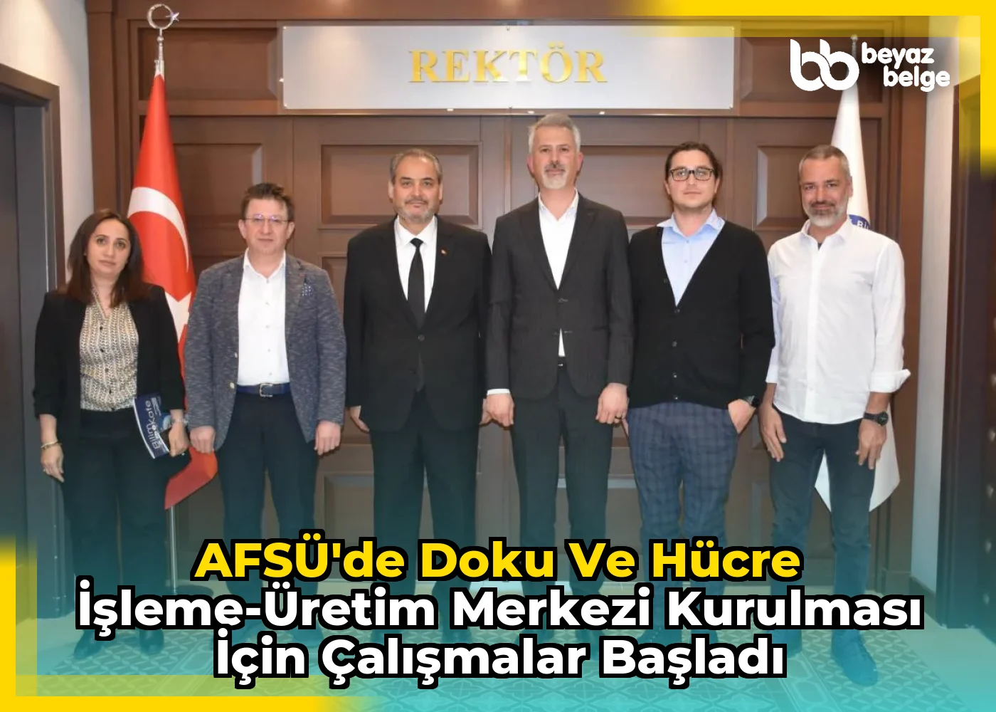 AFSÜ’de Doku ve Hücre İşleme-Üretim Merkezi Kurulması İçin Çalışmalar Başladı