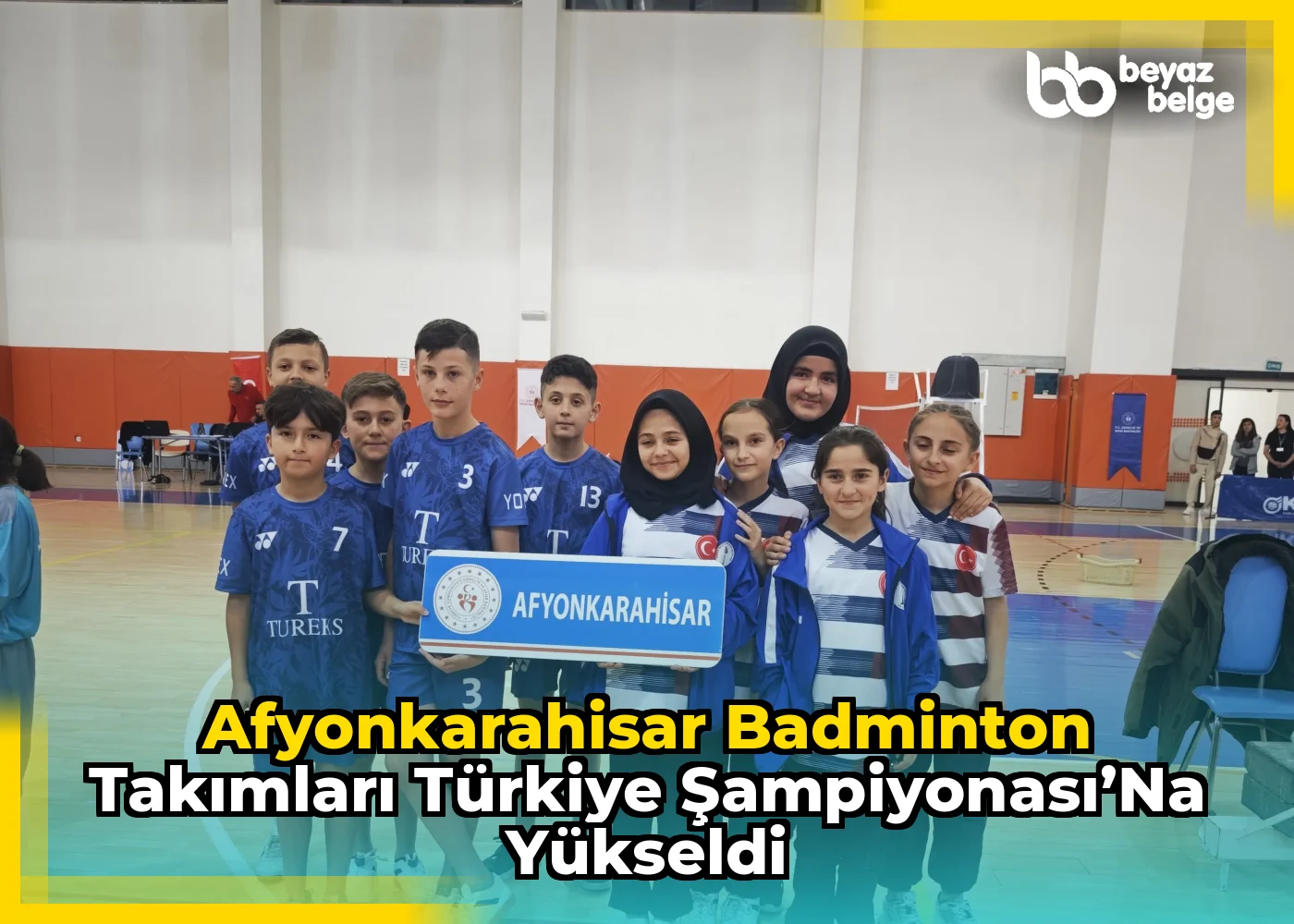 Afyonkarahisar Badminton Takımları Türkiye Şampiyonası’na Yükseldi