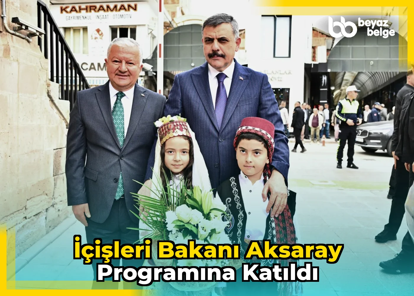 İçişleri Bakanı Aksaray Programına Katıldı