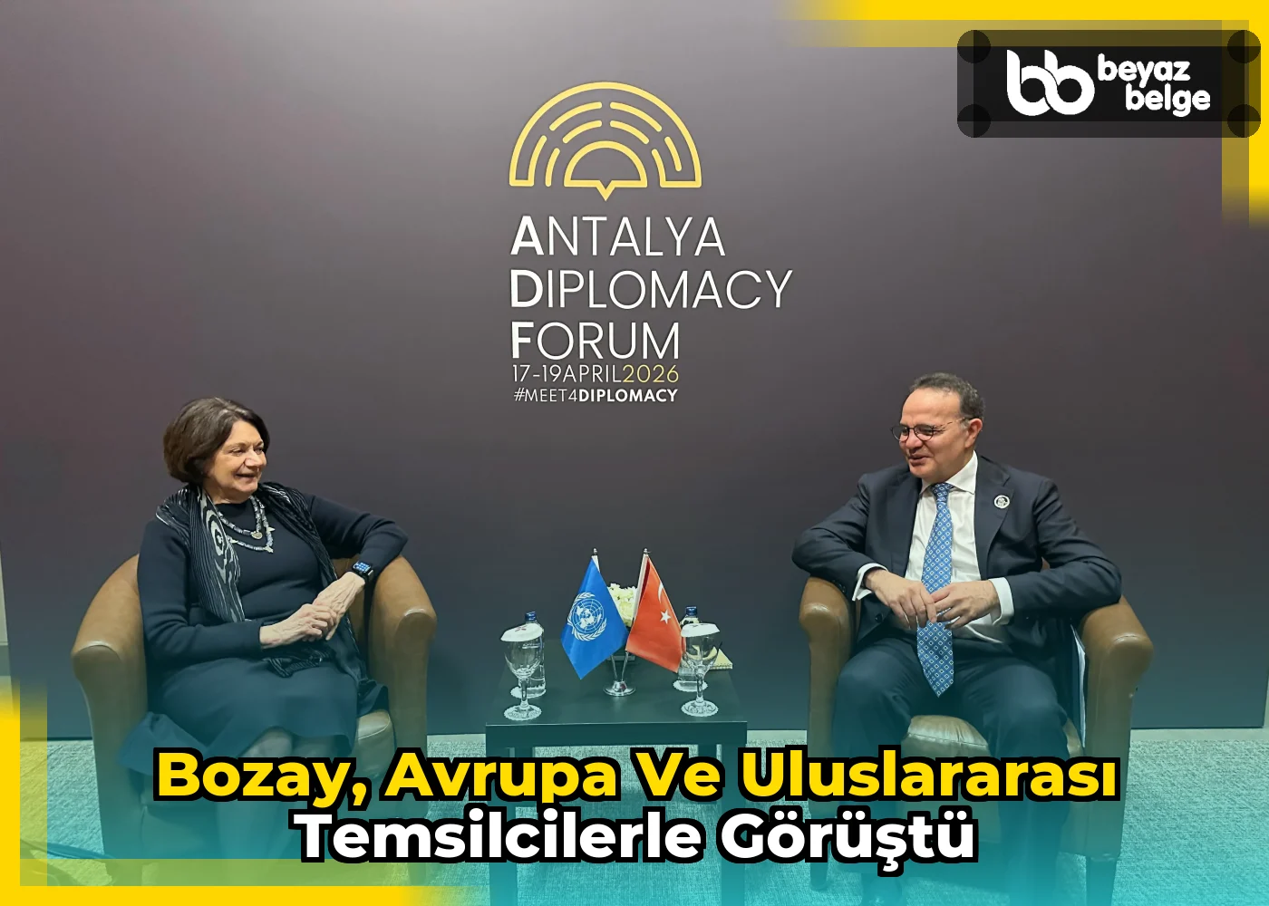 Bozay, Avrupa ve Uluslararası Temsilcilerle Görüştü