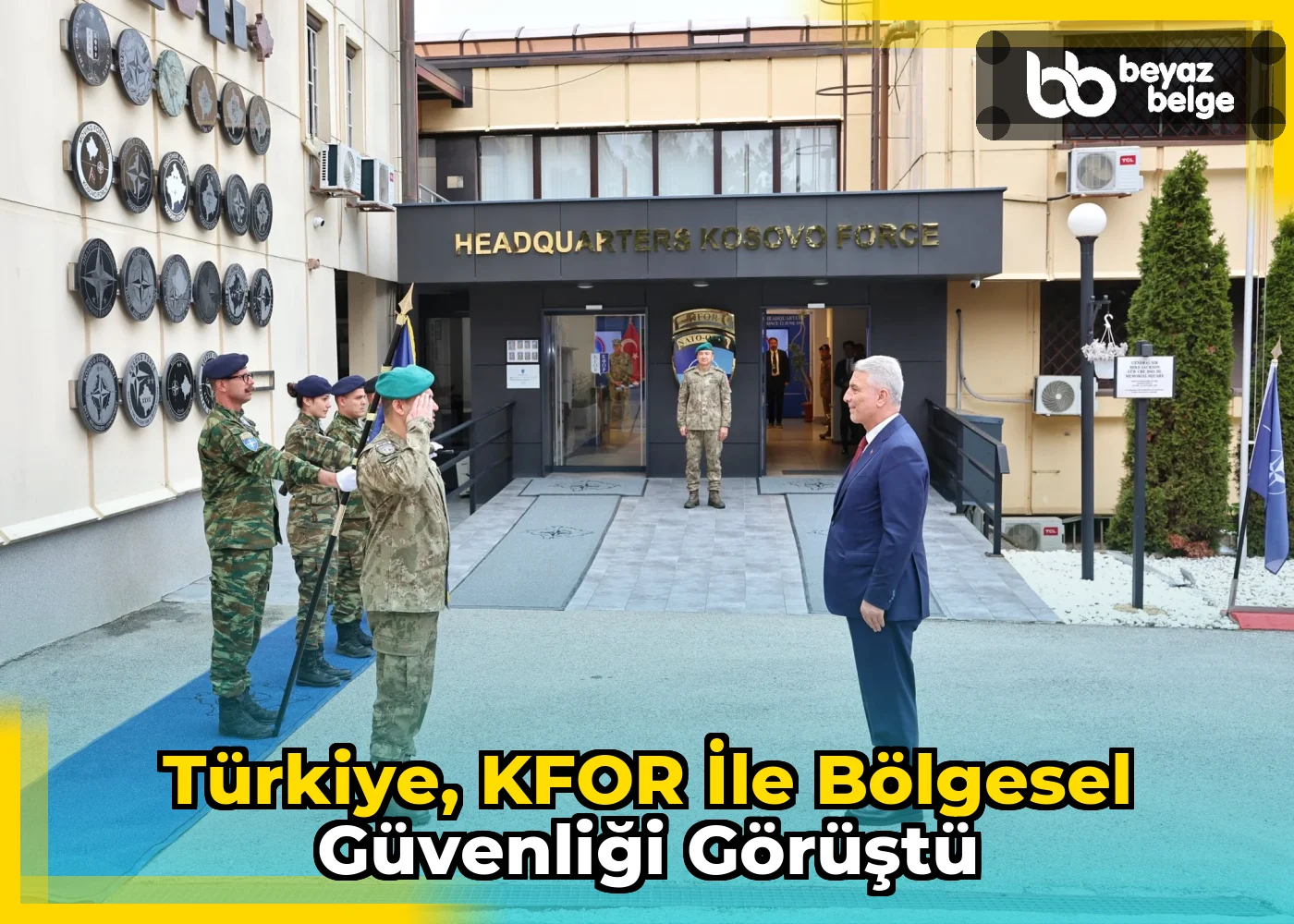 Türkiye, KFOR ile bölgesel güvenliği görüştü