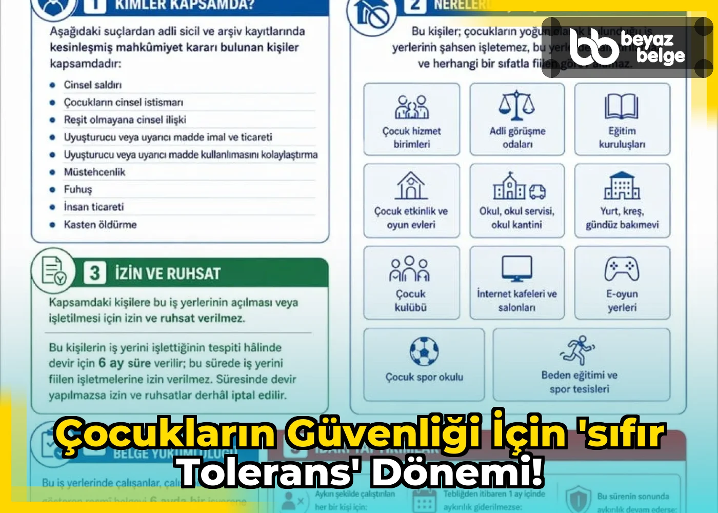 Çocukların Güvenliği İçin 'Sıfır Tolerans' Dönemi!