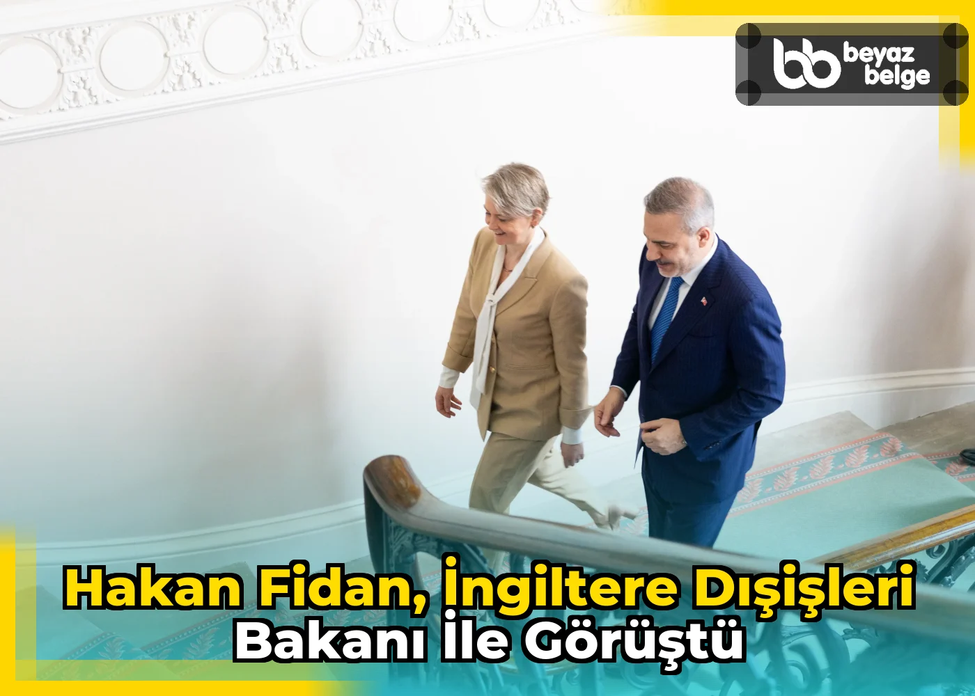 Hakan Fidan, İngiltere Dışişleri Bakanı ile görüştü
