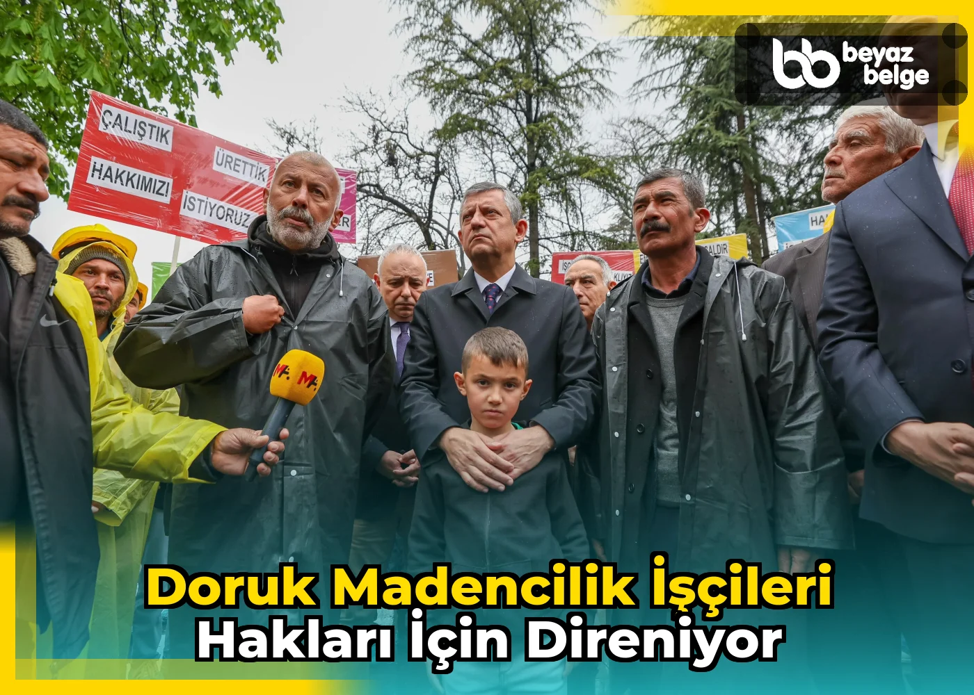 Doruk Madencilik İşçileri Hakları İçin Direniyor