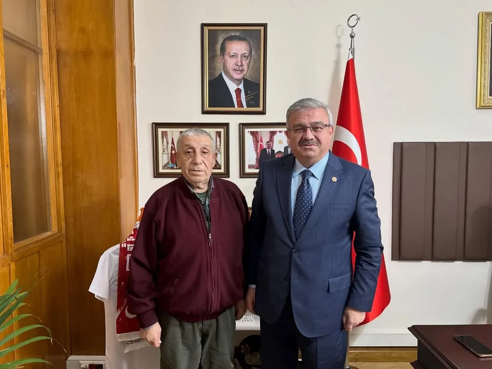 TBMM'de Bolvadinli Hasan İnan Misafir Edildi