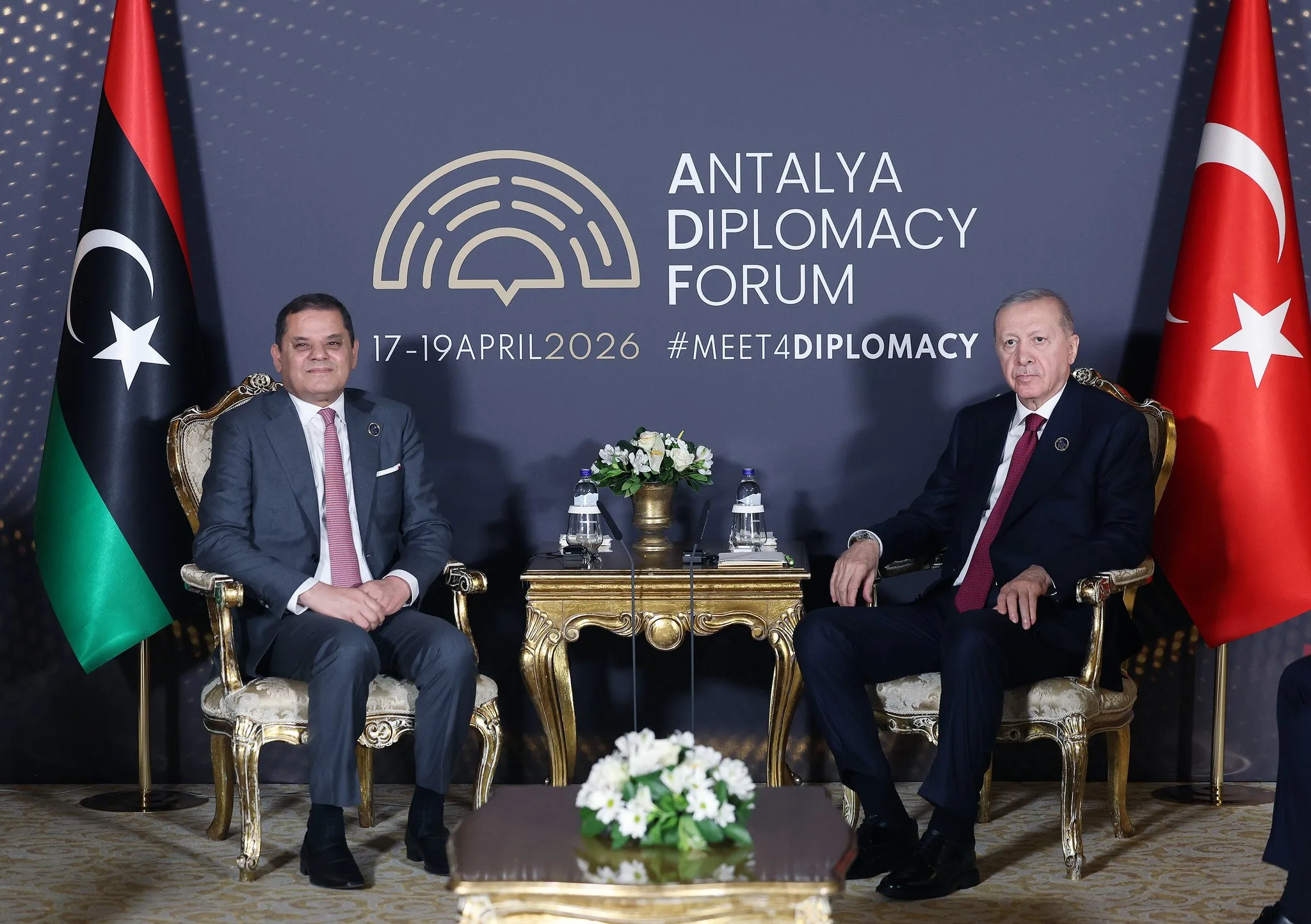 Cumhurbaşkanı Erdoğan, Libya Başbakanı ile görüştü