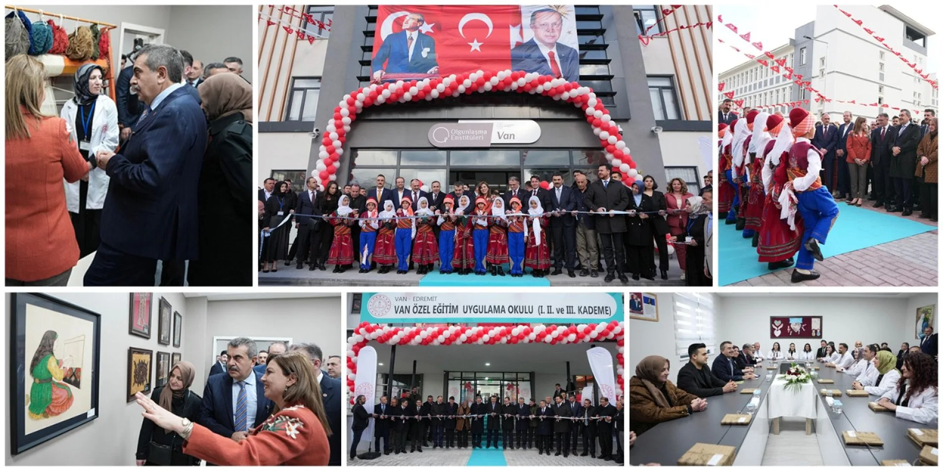 Milli Eğitim Bakanı Van'da Özel Eğitim Tesisinin Açılışına Katıldı