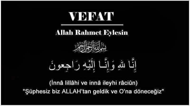 Döğer Belediyesi'nden Başsağlığı Mesajı: Havva Kurt Vefat Etti