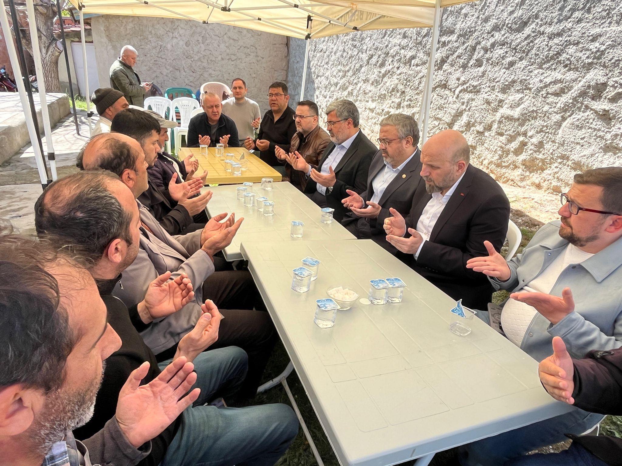 Afyonkarahisar Milletvekili Özkaya, Bolvadin'de Taziye Ziyaretinde