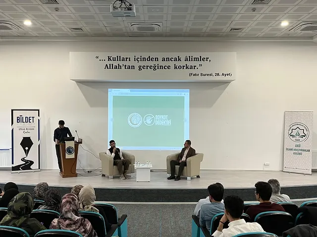 Afyon Kocatepe Üniversitesi, Küresel Zulme Karşı Bilinçli Tüketimi Tartıştı
