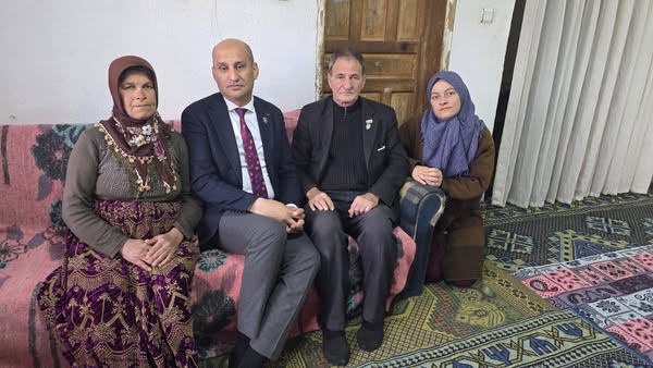 Şehit Uzman Çavuş Özen'in Ailesine Vefa Ziyareti