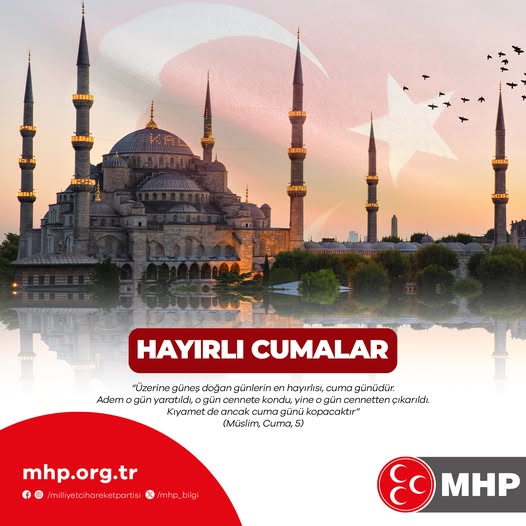 Afyonkarahisar MHP İl Başkanlığı'ndan Cuma Mesajı: 