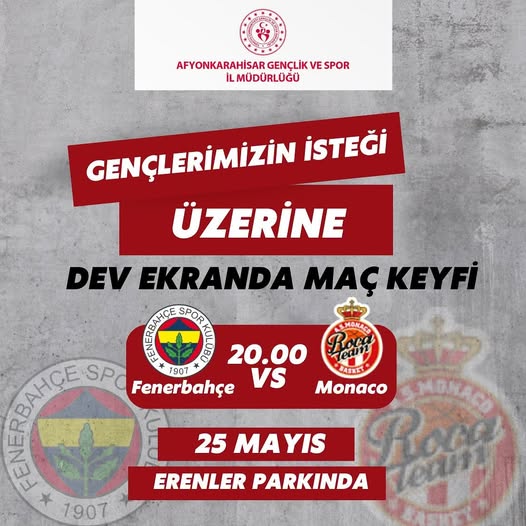 Afyonkarahisar'da Gençler İçin Açık Hava Maç Keyfi!